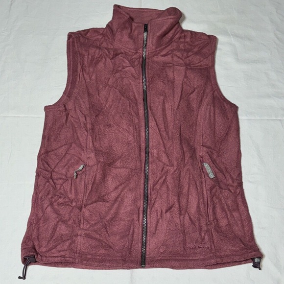 Cabela's Other - Cabela's Fleece Zip Up Vest Men's M Vintage Camping Hiking Outdoor Zipped Pocket